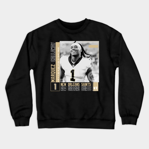 Marquez Callaway Paper Poster Crewneck Sweatshirt by art.Hamdan